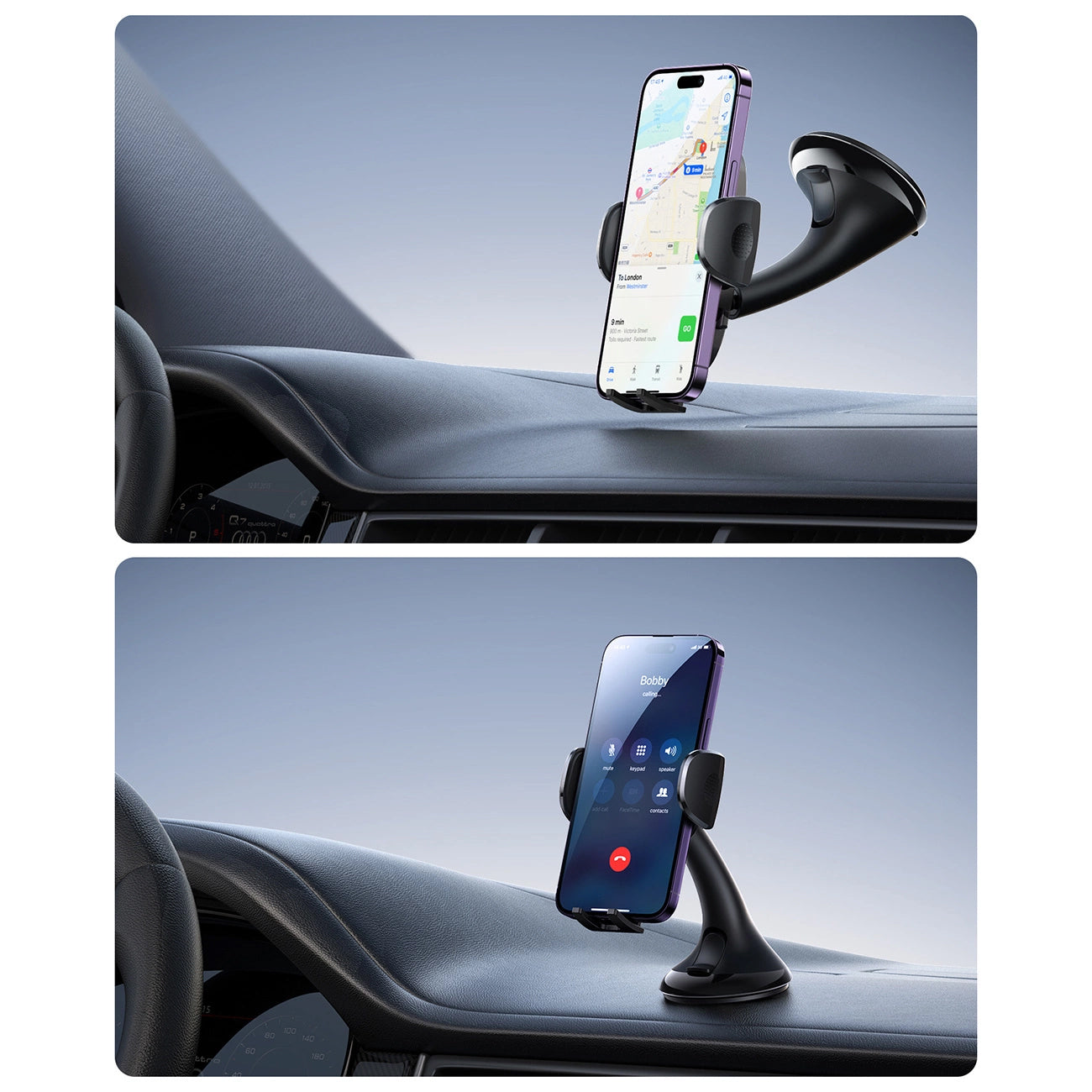 Suport Auto Joyroom JR-ZS259 2in1, 4.7inch - 6.7inch, Negru