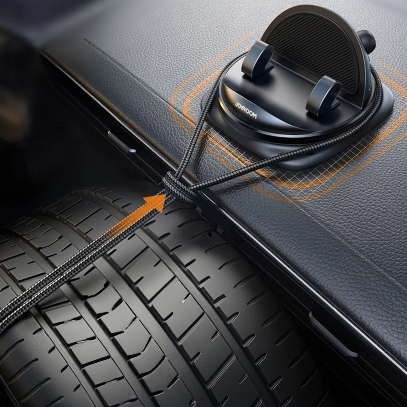 Suport Auto Joyroom JR-ZS354, 4inch - 7inch, Negru