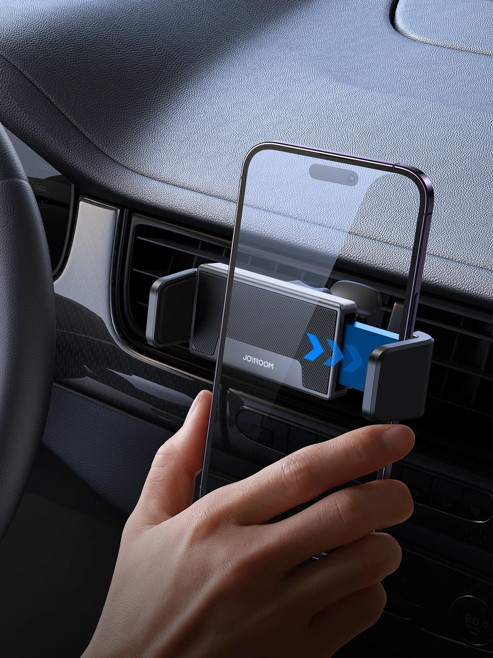 Suport Auto Joyroom JR-ZS377, 4.5inch - 6.7inch, Negru