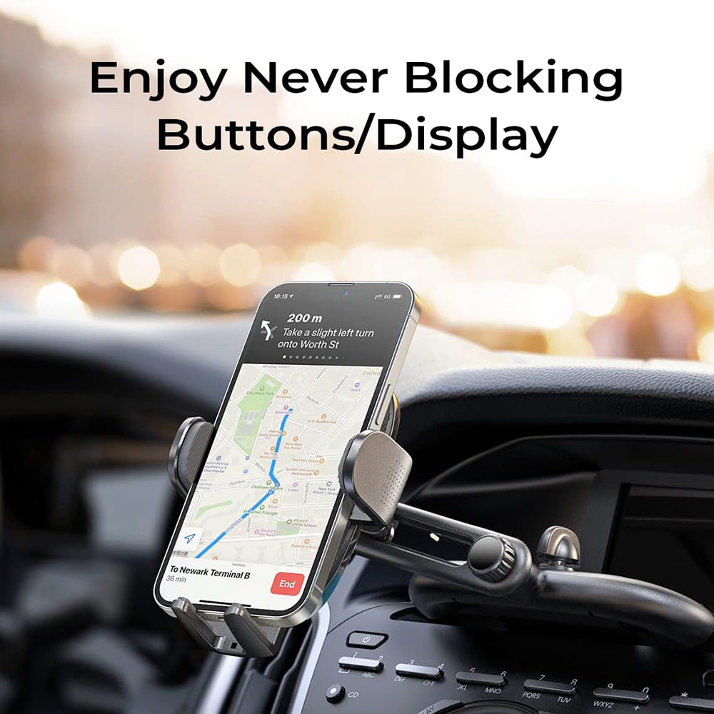 Suport Auto Lisen 2in1, 4.7inch - 7.2inch, Negru YL0222040016