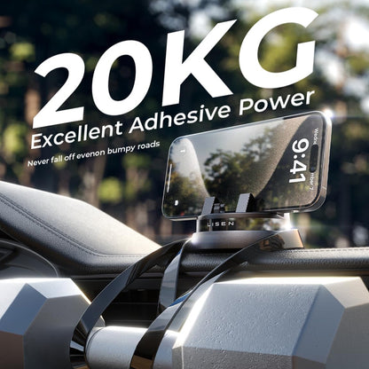 Suport Auto Lisen pentru Telefon / Tableta cu grosime 6mm - 13mm, Negru YL0224060015