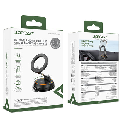 Suport Auto Magnetic Acefast D55, Universal, Negru