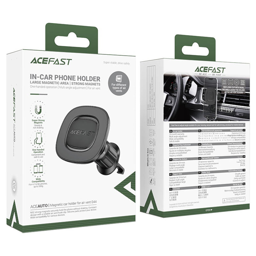 Suport Auto Magnetic Acefast D44, Universal, Negru