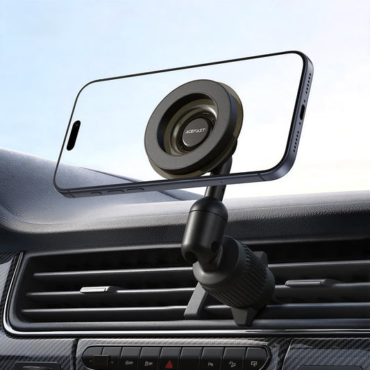 Suport Auto Magnetic Acefast D68, 4.7inch - 6.9inch, Negru