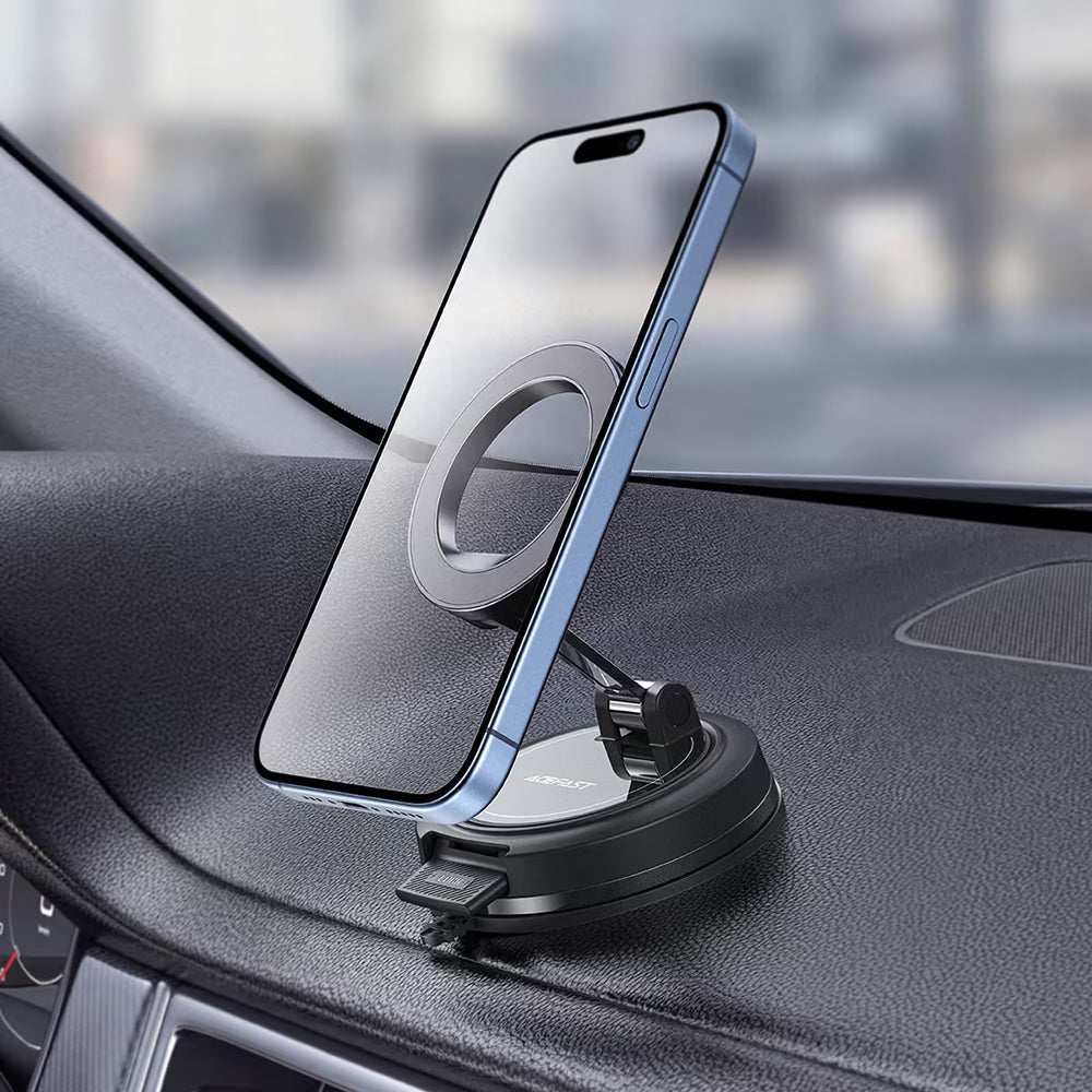 Suport Auto Magnetic Acefast D70, 4.7inch - 6.9inch, Negru