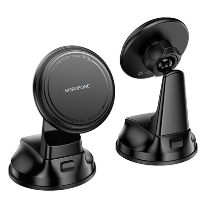 Suport Auto Magnetic Borofone BH136 Parker, 4.5inch - 7inch, Negru