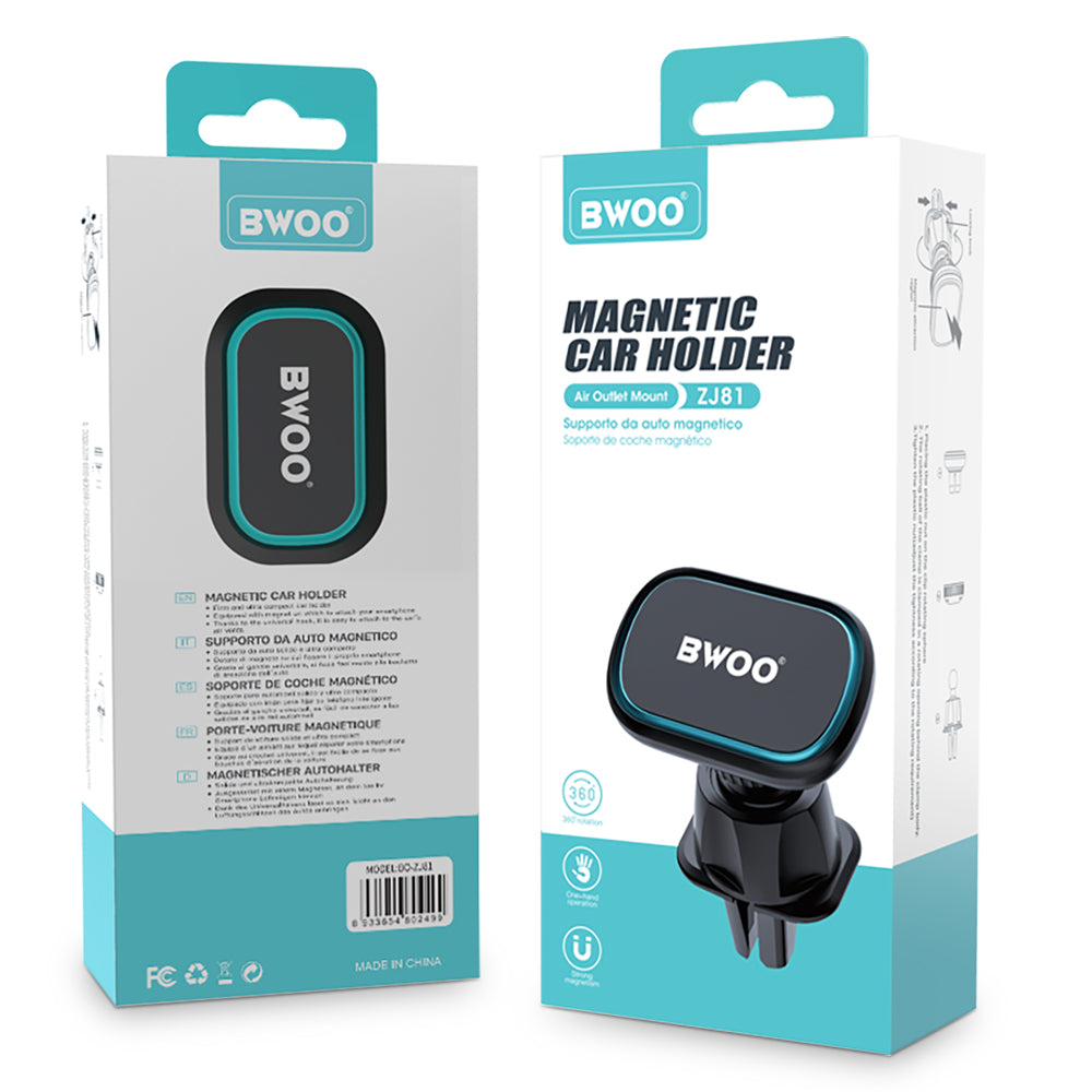 Suport Auto Magnetic BWOO BO-ZJ81, Universal, Negru