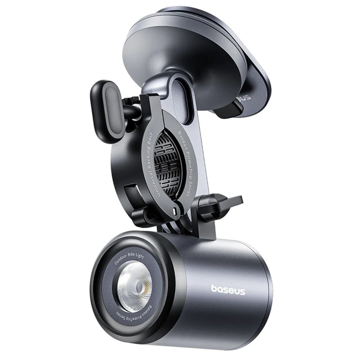 Suport Bicicleta cu Lanterna Baseus PrimeTrip, Universal, Negru C12569000121-00