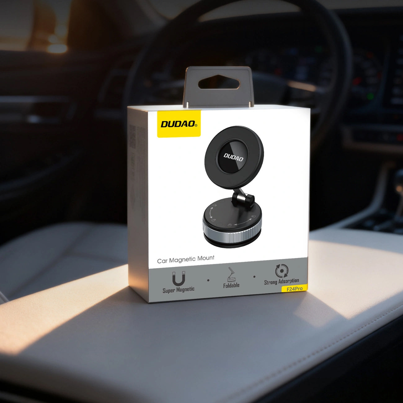 Suport Auto Magnetic Dudao F24PRO, Universal, Negru