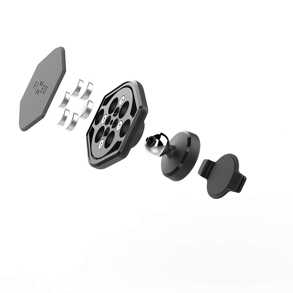Suport Auto Magnetic Fixed Icon Flex, Universal, Negru