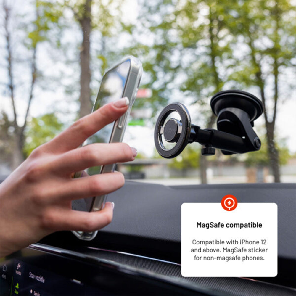 Suport Auto Magnetic Fixed MagMount XL, Universal, Negru