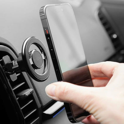 Suport Auto Magnetic Fixed, Universal, Argintiu