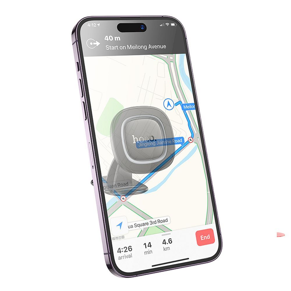 Suport Auto Magnetic HOCO H73, Universal, Gri