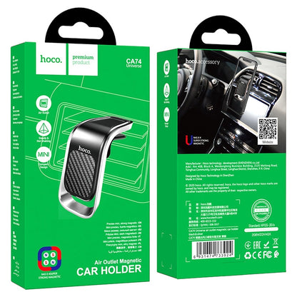 Suport Auto Magnetic HOCO CA74, Universal, Argintiu
