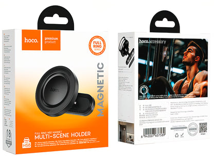 Suport Auto Magnetic HOCO H58, 4.5inch - 7inch, Negru