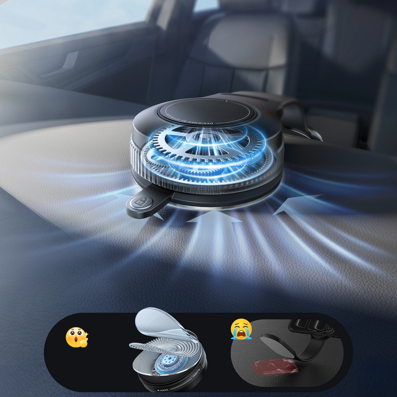 Suport Auto Magnetic Joyroom JR-ZS518, Universal, Negru
