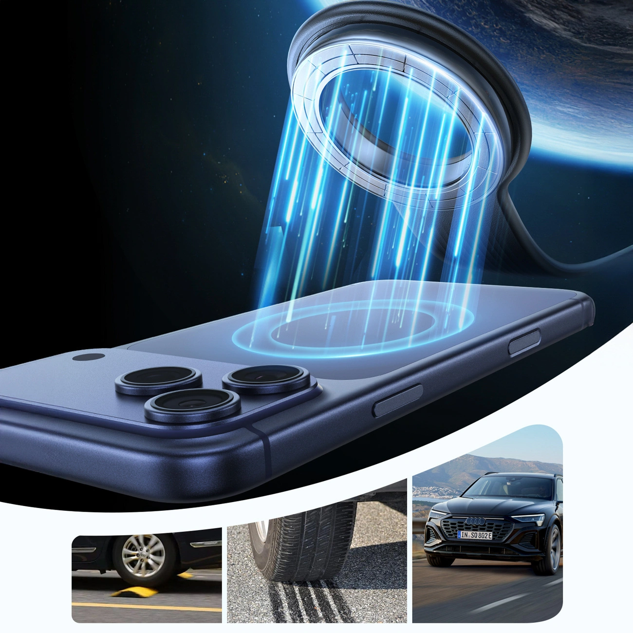 Suport Auto Magnetic Joyroom JR-ZS518, Universal, Negru