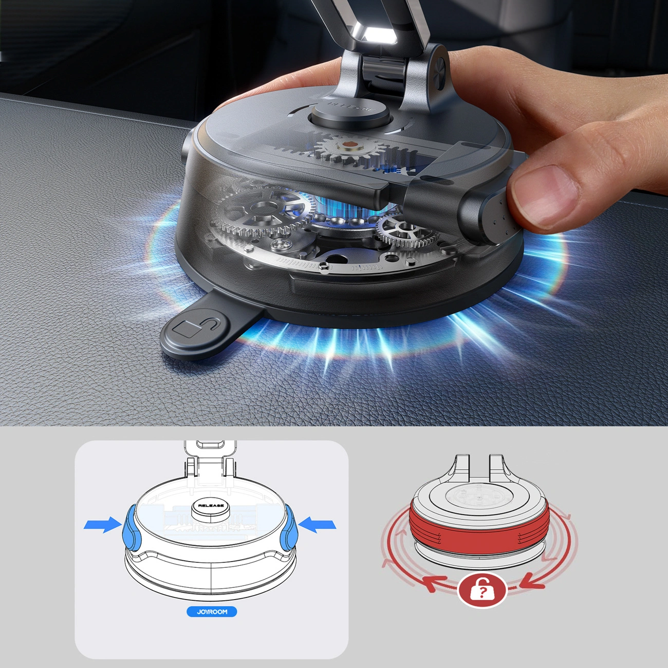 Suport Auto Magnetic Joyroom JR-ZS51, Universal, Negru