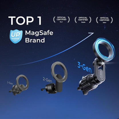 Suport Auto Magnetic Lisen, Universal, Negru YL0222100001