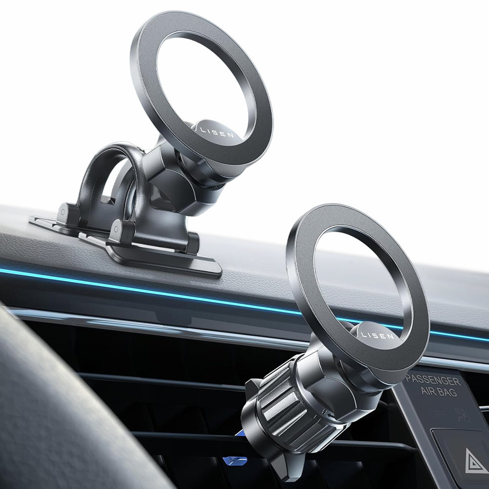 Suport Auto Magnetic Lisen, Universal, Negru YL0223110033