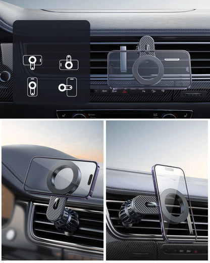 Suport Auto Magnetic Joyroom JR-ZS355 Air Vent, Universal, Negru