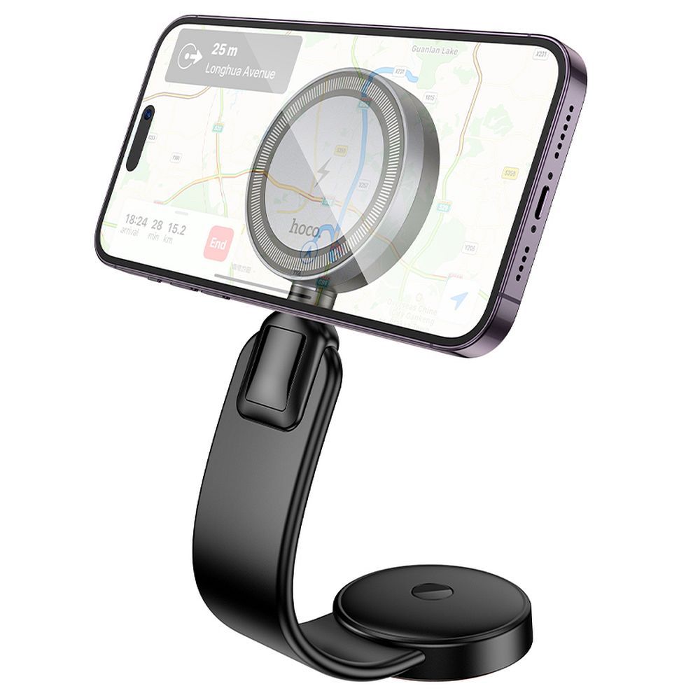 Incarcator Auto Wireless HOCO HW29, 15W, 1.67A, Negru