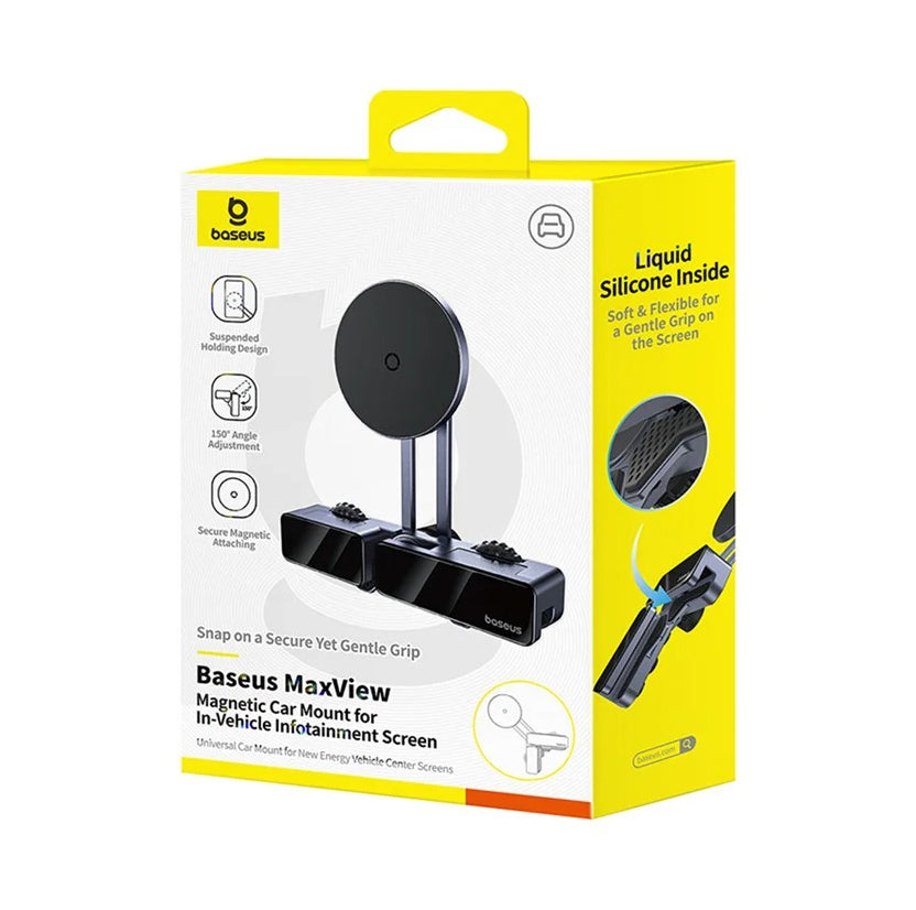 Suport Auto Magnetic MagSafe Baseus MaxView, Negru C40180701813-00
