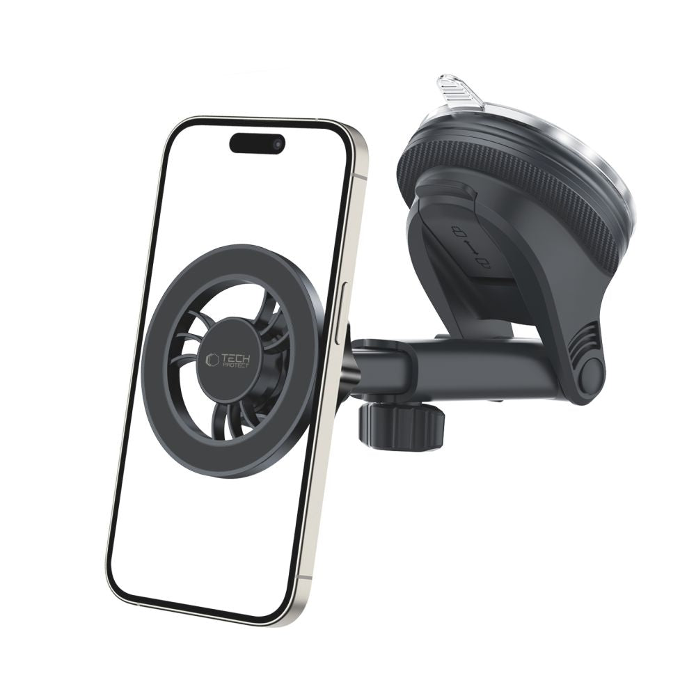 Suport Auto Magnetic Tech-Protect N56, Universal, Negru