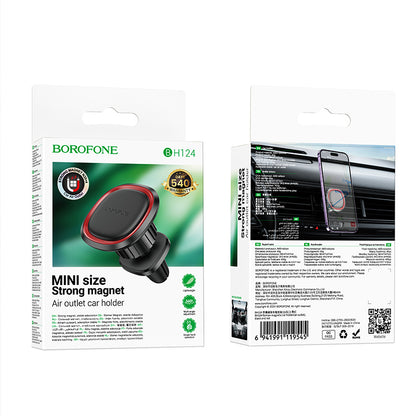 Suport Auto Magnetic Borofone BH124 Roman, Universal, Negru