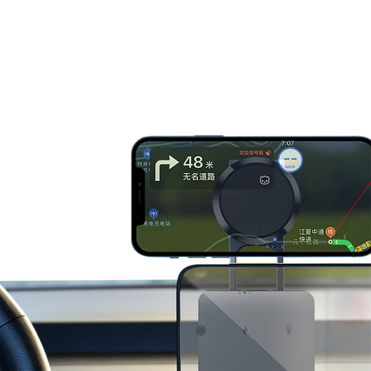 Suport Auto Magnetic Setty Qualo, Universal, Negru
