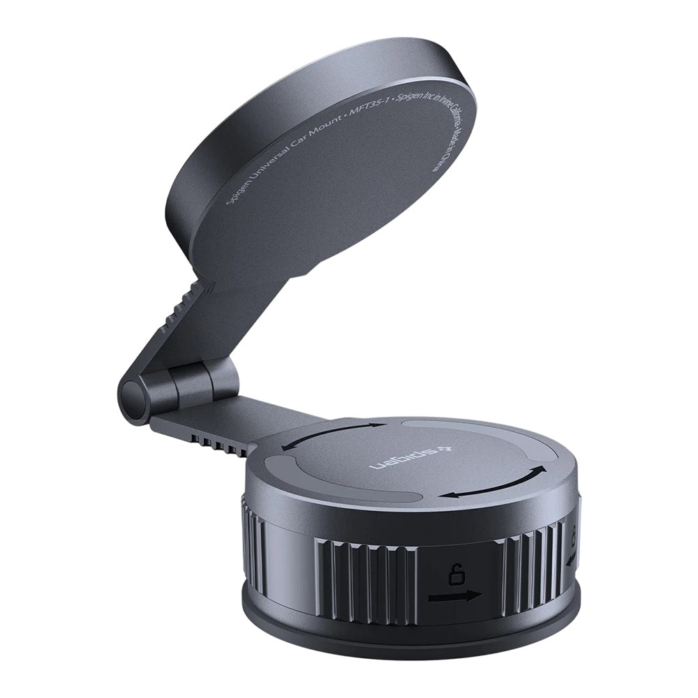 Suport Auto Magnetic Spigen MFT35-1, Universal, Negru ACP11659