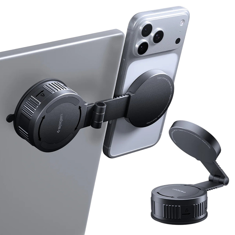 Suport Auto Magnetic Spigen MFT35-1, Universal, Negru ACP11659