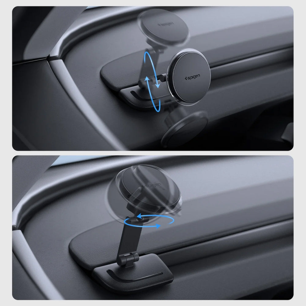 Suport Auto Magnetic Spigen TAM110 pentru Tesla Y / 3 / Y L, Negru ACP11873
