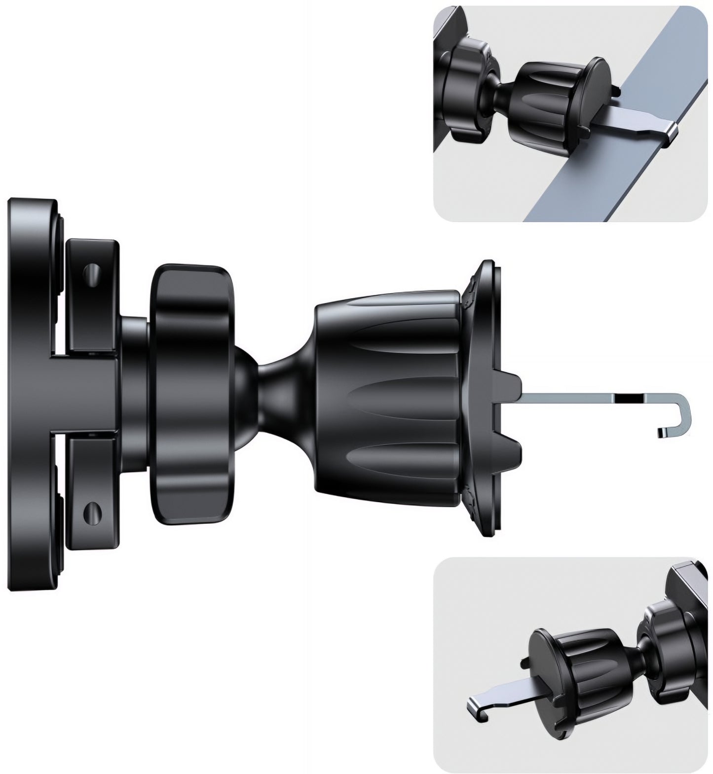 Suport Auto Magnetic Tech-Protect N62 2in1, Universal, Negru