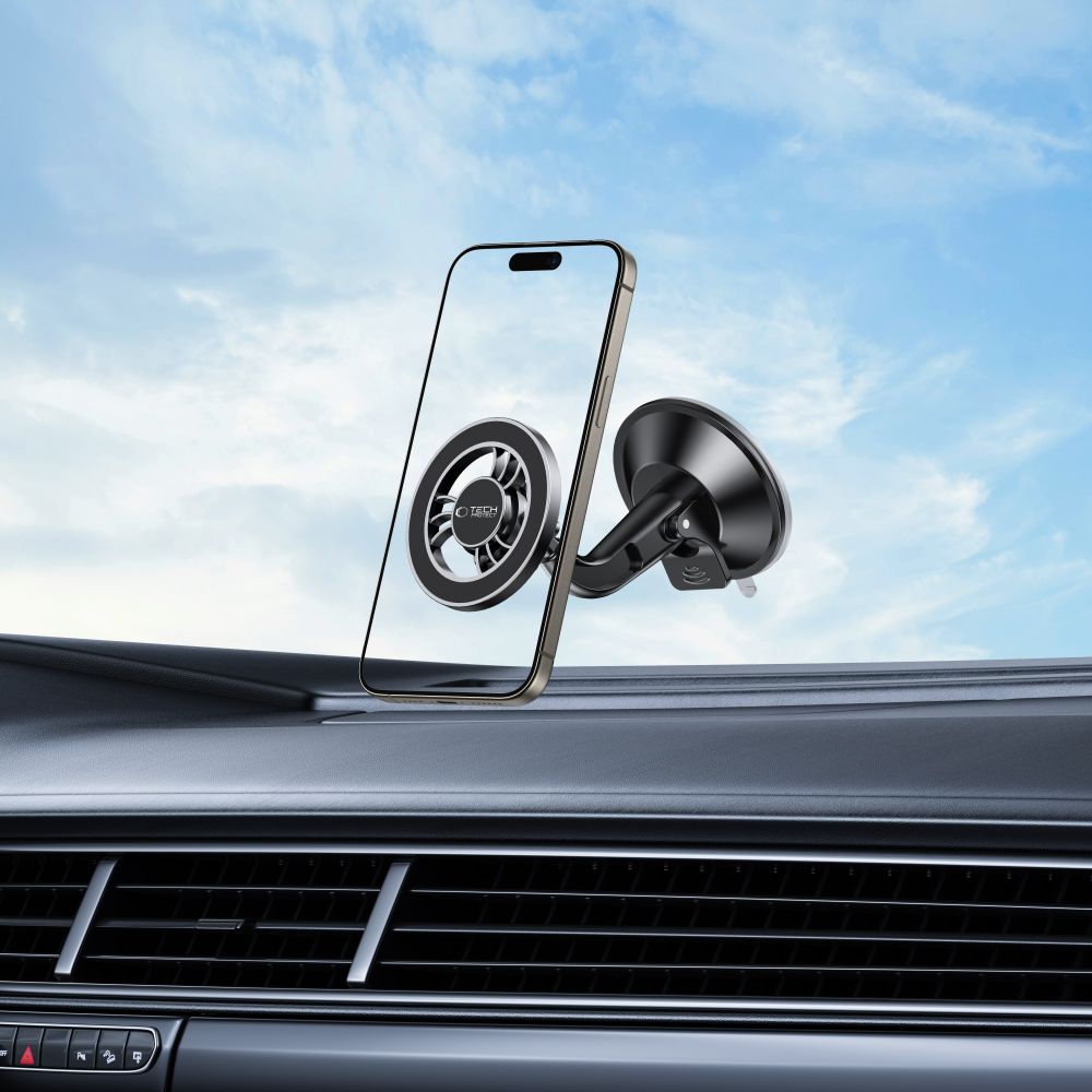 Suport Auto Magnetic Tech-Protect N56 Dash, Universal, Negru