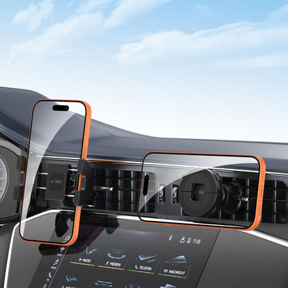 Suport Auto Magnetic Tech-Protect N62 2in1, Universal, Negru
