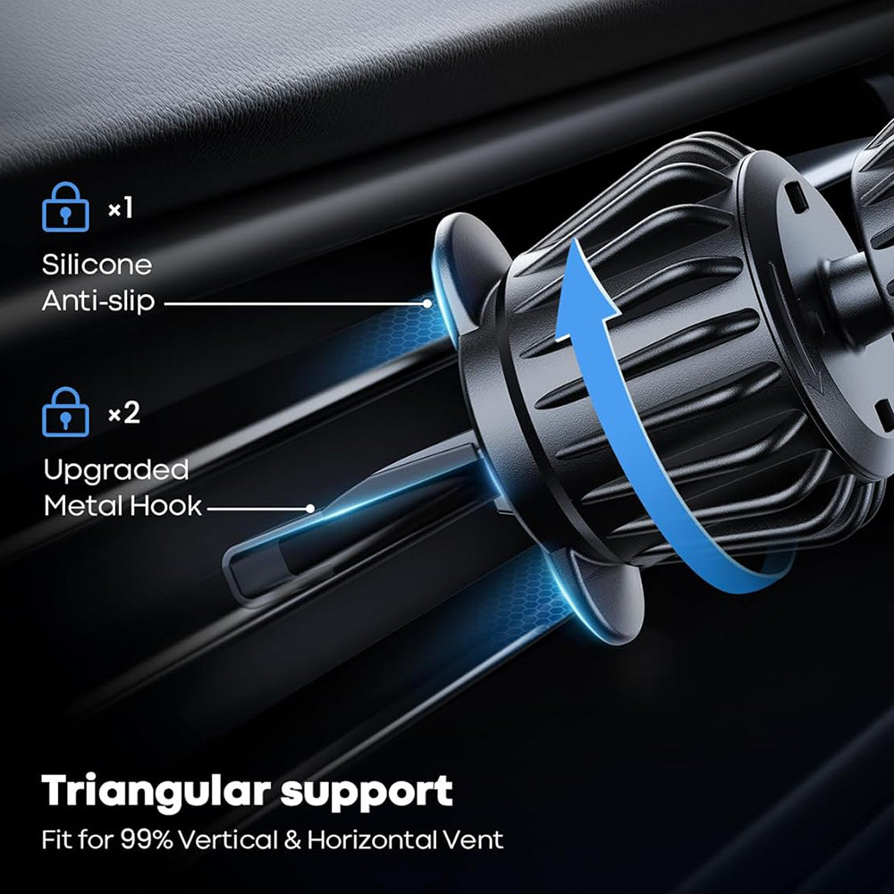 Suport Auto Magnetic Techsuit S1, Universal, Negru