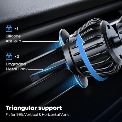 Suport Auto Magnetic Techsuit S1, Universal, Negru