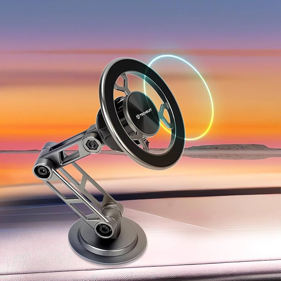 Suport Auto Magnetic Techsuit S14, Universal, Gri