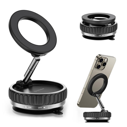 Suport Auto Magnetic Techsuit S15, Universal, Negru