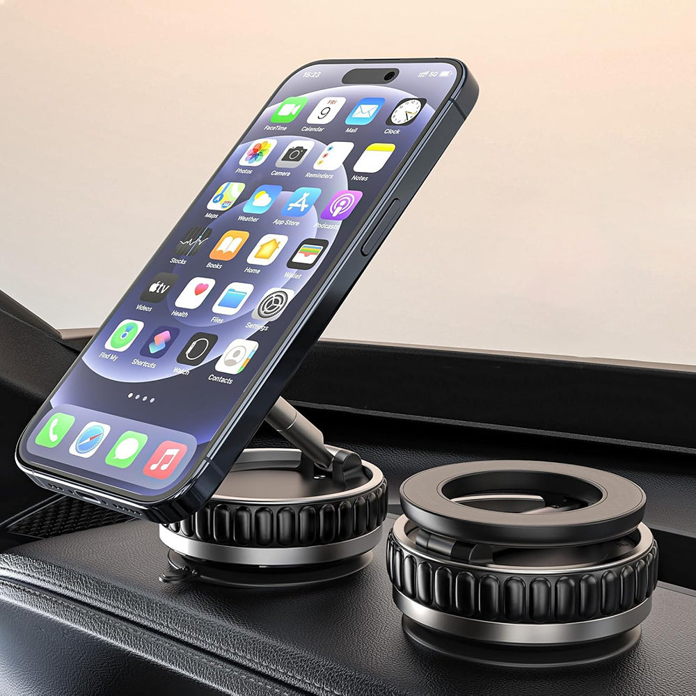 Suport Auto Magnetic Techsuit S15, Universal, Negru