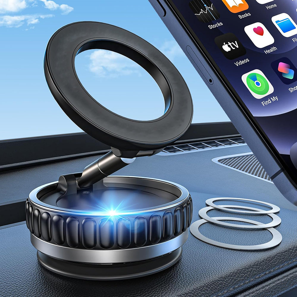 Suport Auto Magnetic Techsuit S15, Universal, Negru