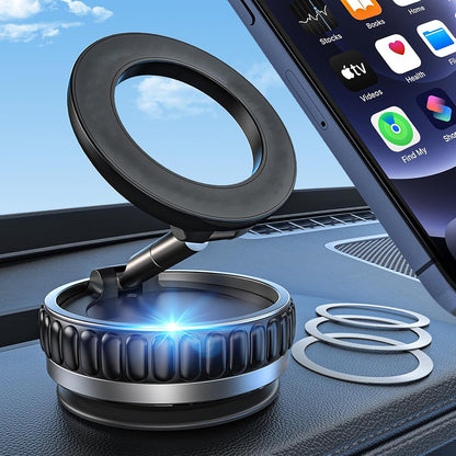 Suport Auto Magnetic Techsuit S15, Universal, Negru