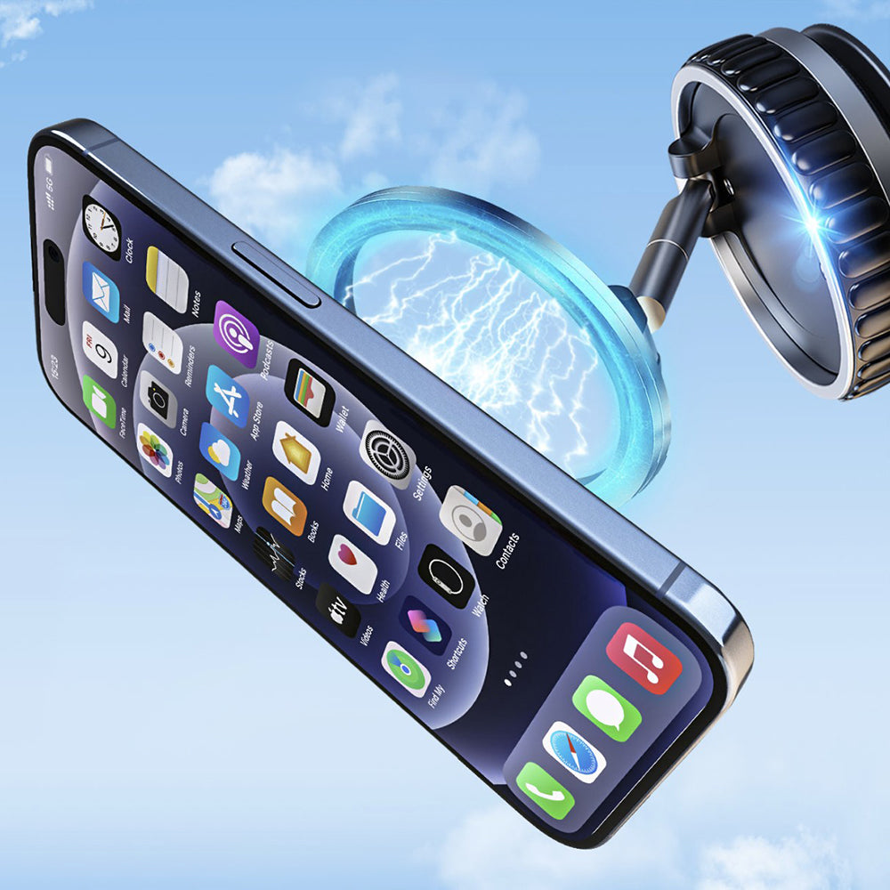 Suport Auto Magnetic Techsuit S15, Universal, Negru