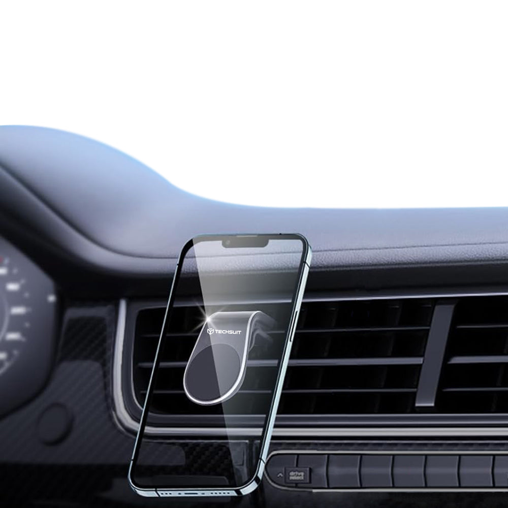 Suport Auto Magnetic Techsuit S7, Universal, Argintiu