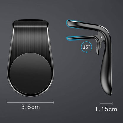 Suport Auto Magnetic Techsuit S7, Universal, Argintiu