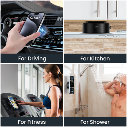 Suport Auto Magnetic XO Design C155, Universal, Negru