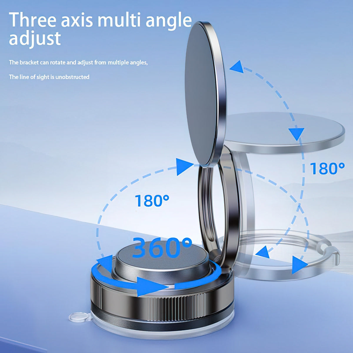 Suport Auto Magnetic XO Design C177, Universal, Negru