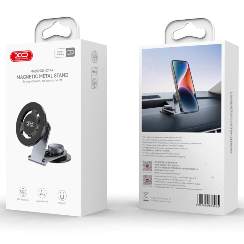 Suport Auto Magnetic XO Design C147, Universal, Gri