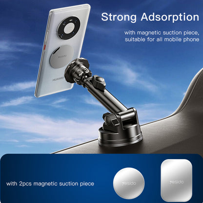 Suport Auto Magnetic Yesido C160, Universal, Negru